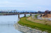 Zooming in on the I-5 Bridge Burlington Abutment