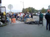 Building Sandbag Wall in Downtown Mount Vernon 2003