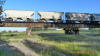 Trains still going over 1995 Flood Damaged BNSF Bridge