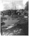 1951 Flood 08 - West Mount Vernon 1951 - Division & Front Street Bill Harlow's Barber Shop C